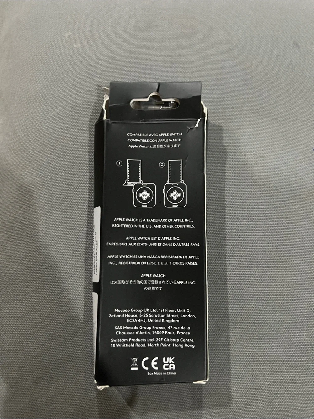 Coach Silver Stainless Steel Link Watch Band
